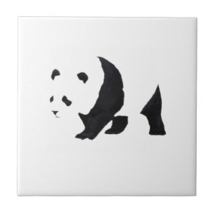Big panda bear tile