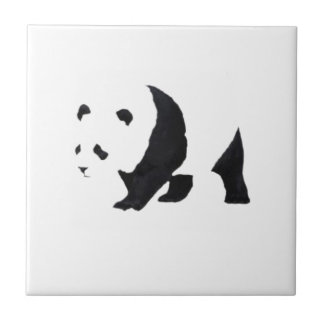 Big panda bear tile