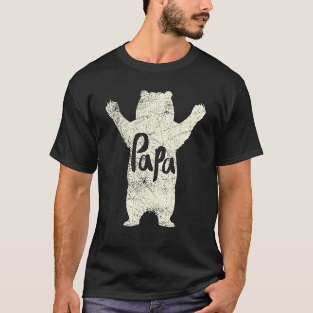 Big Papa Bear Hug T-Shirt (Front)