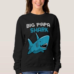 Big Papa Shark  Family Sweatshirt