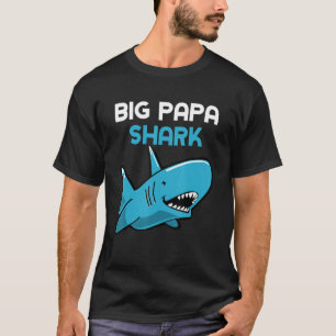 Big Papa Shark Family T-Shirt