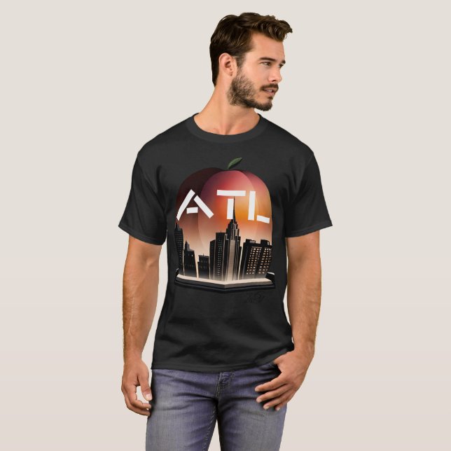 Big Peach ATL T-Shirt (Front Full)