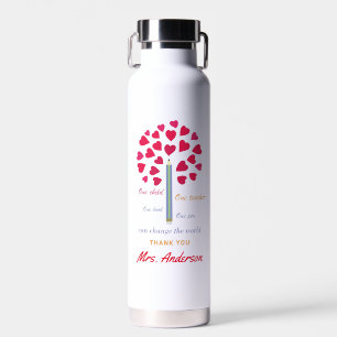 Big Pencil tree / Teacher Appreciation Water Bottle