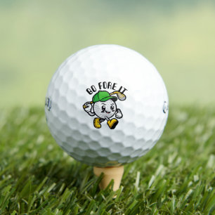 Big Personality Golf Ball - Funny Go Fore It Gift