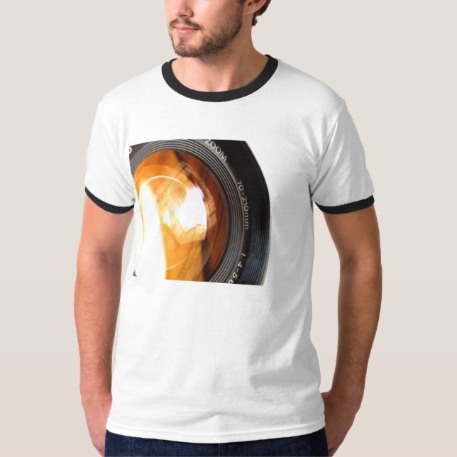 Big Photo Simple T-Shirt (Front)