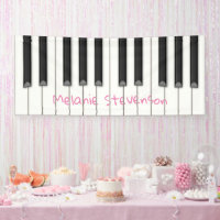 Big Piano Keys Custom (4 colours) Room or Party