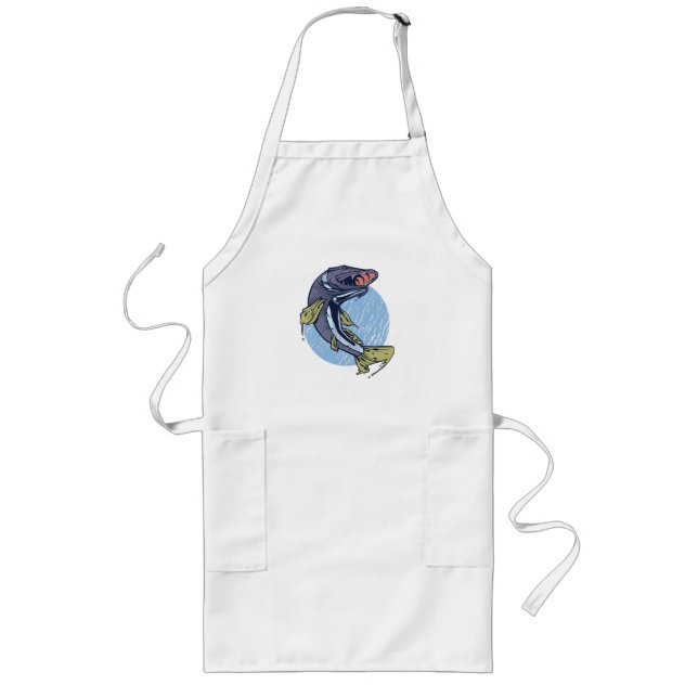 Big Pike Fish  Long Apron (Front)