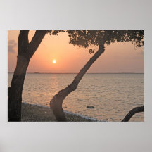 Big Pine Key Sunrise Horizontal Print