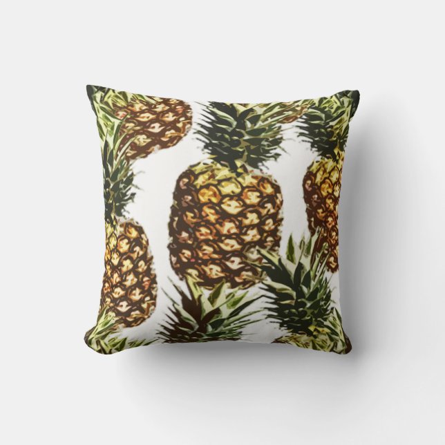 Big pineapples (BGC customisable) Cushion (Front)