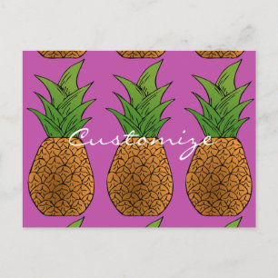 Big Pineapples Thunder_Cove Postcard