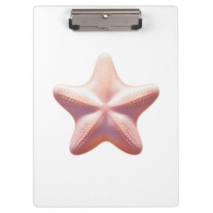 Big Pink Starfish Clipboard