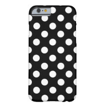 Big Polka Dots Black And White Trend Design