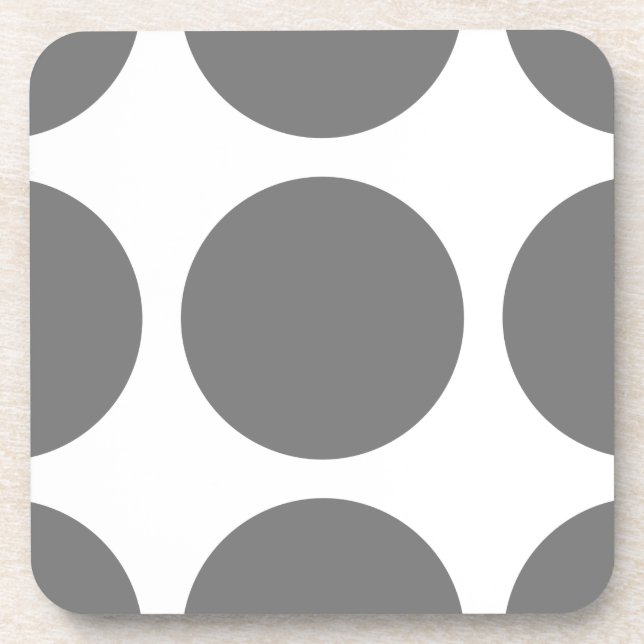 Big Polka Dots Coasters (Front)