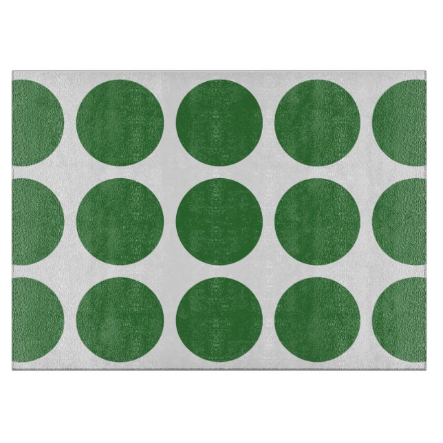 Big Polka Dots Cutting Board (Front)