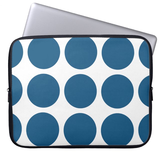 Big Polka Dots Electronics Sleeve (Front)