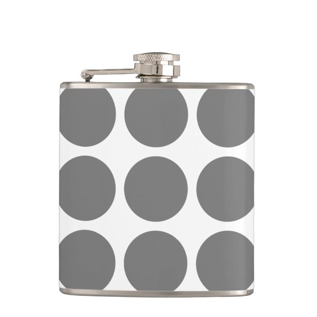 Big Polka Dots Flask (Front)
