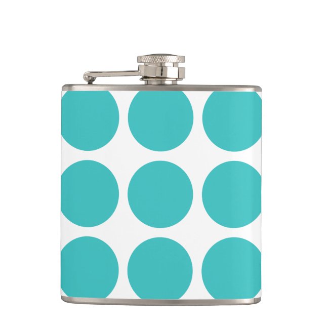 Big Polka Dots Flask (Front)