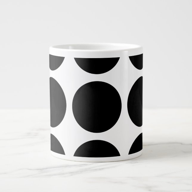 Big Polka Dots Jumbo Mug (Front)
