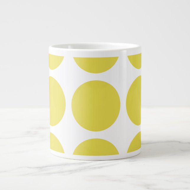 Big Polka Dots Jumbo Mug (Front)