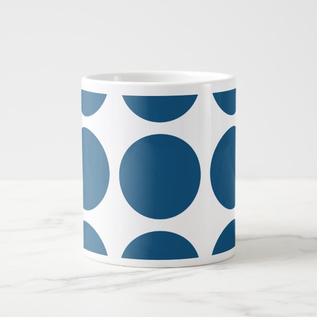 Big Polka Dots Jumbo Mug (Front)