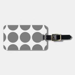 Big Polka Dots Luggage Tag