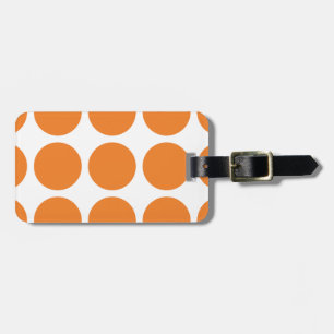 Big Polka Dots Luggage Tag