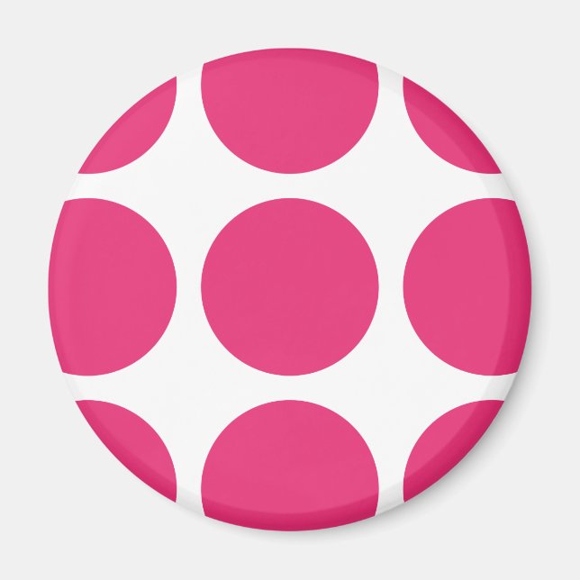 Big Polka Dots Magnet (Front)