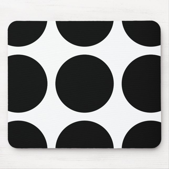 Big Polka Dots Mousepad (Front)