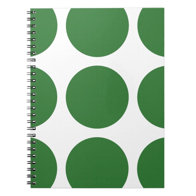 Big Polka Dots Notebook (Front)