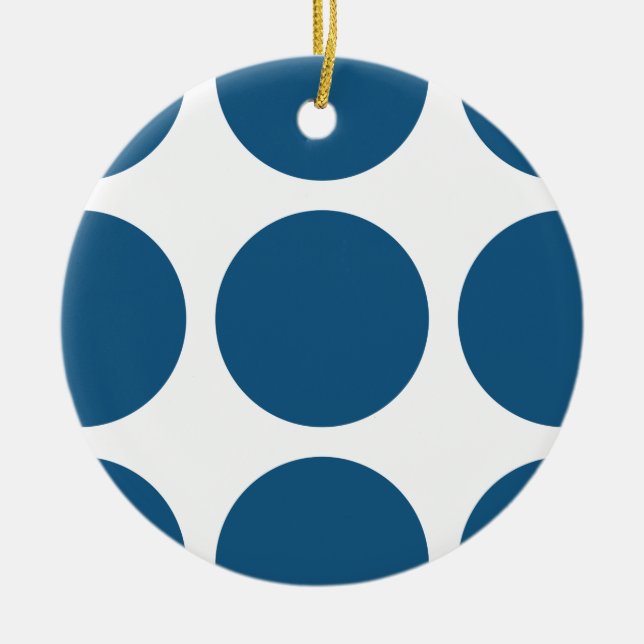 Big Polka Dots Ornament (Front)
