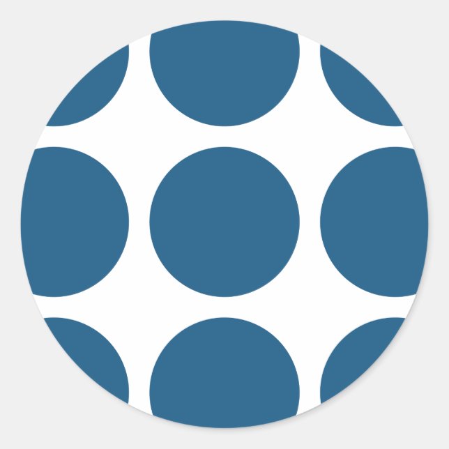 Big Polka Dots Stickers (Front)