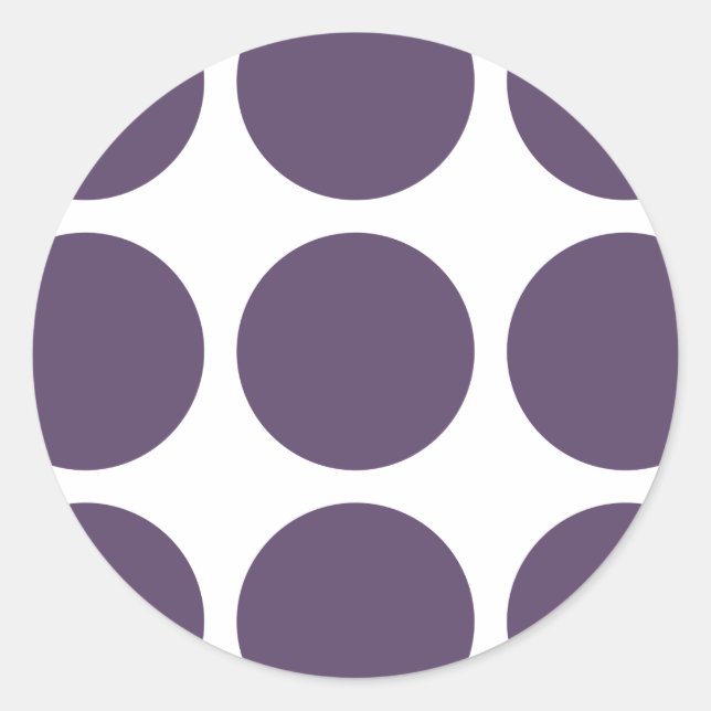 Big Polka Dots Stickers (Front)