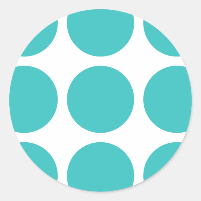 Big Polka Dots Stickers (Front)