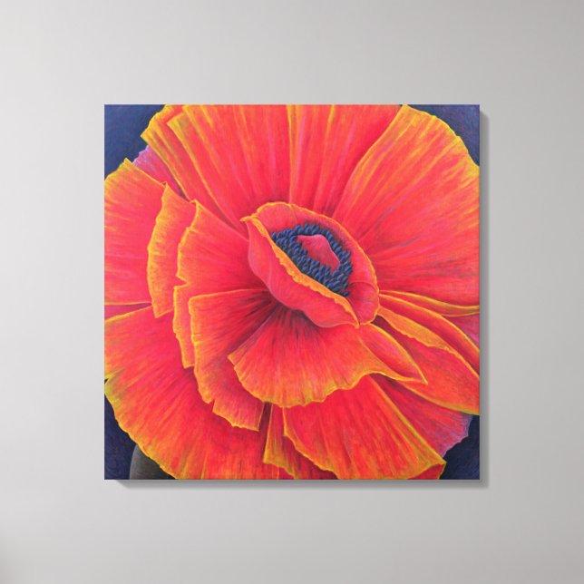 Big Poppy 2003 Canvas Print (Front)