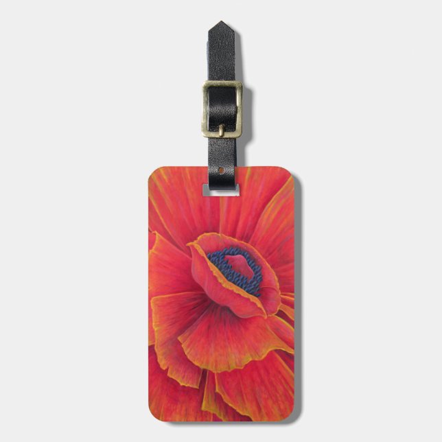 Big Poppy 2003 Luggage Tag (Front Vertical)