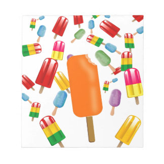 Big Popsicle Chaos by Ana Lopez Notepad