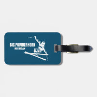 Big Powderhorn Mountain Michigan Skier
