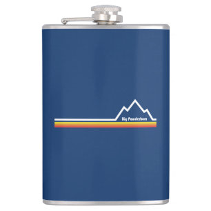 Big Powderhorn Mountain Resort Hip Flask