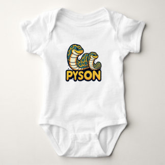Big python and Little python  Baby Bodysuit