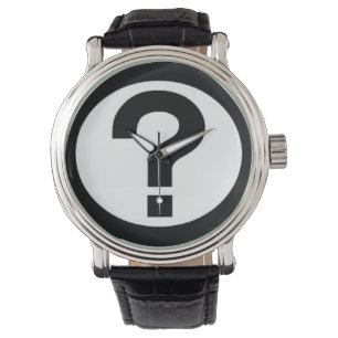 Big question mark watch