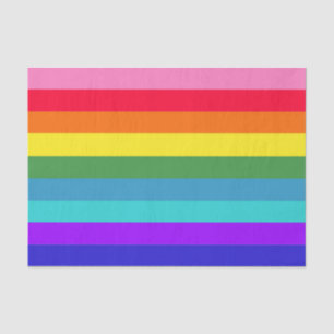 Big Rainbow Stripes tissue paper