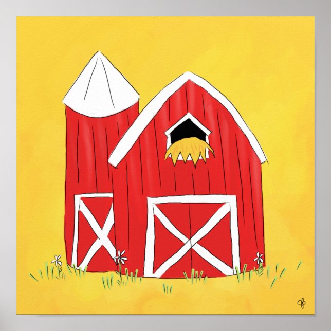 Big Red Barn Poster (Front)