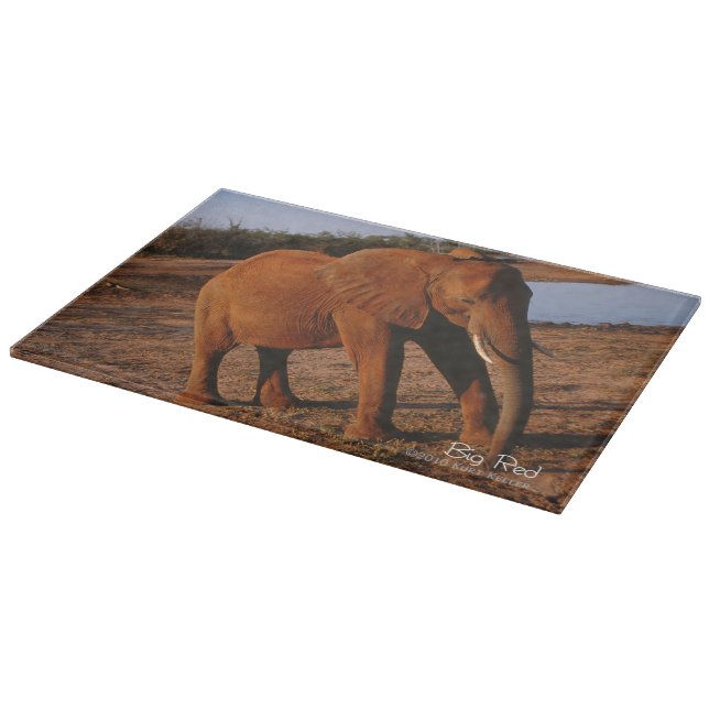 Big Red Cutting Board (Corner)