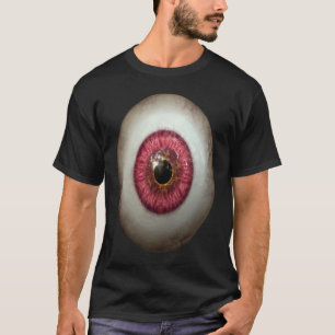 Big Red Eyeball Creepy Spooky Eye Halloween Costu T-Shirt