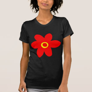 Big Red Flower T-Shirt