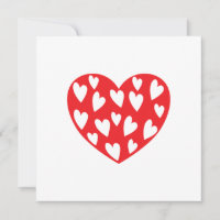Big Red Heart Card