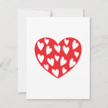 Big Red Heart Card