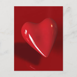 Big Red Heart Postcard