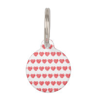 Big red heart with little hearts