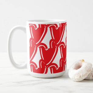 Big Red Hearts Paper cup